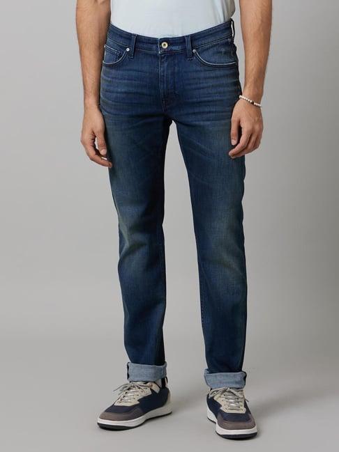 celio mid blue  regular fit jeans