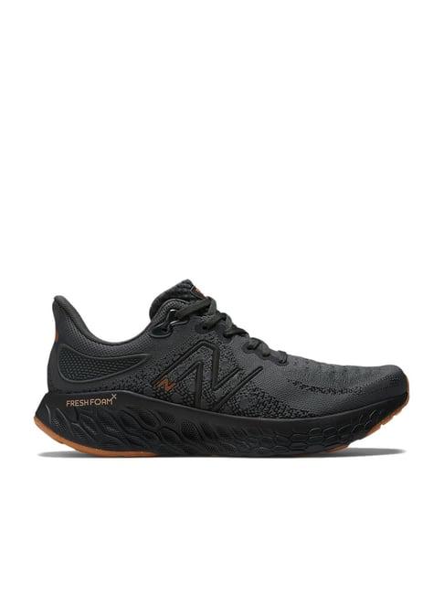 new balance men's 1080 black running shoes