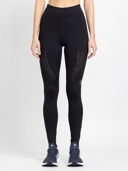 adidas black high rise training tights