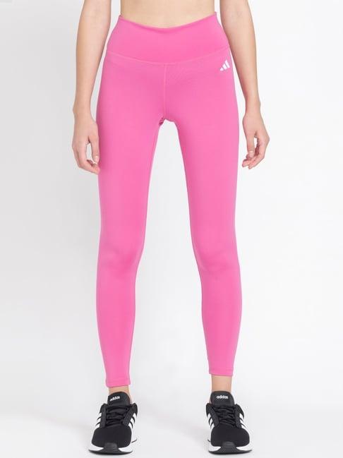 adidas pink printed training tights