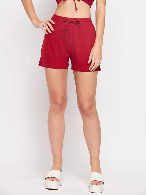 brinns maroon shorts