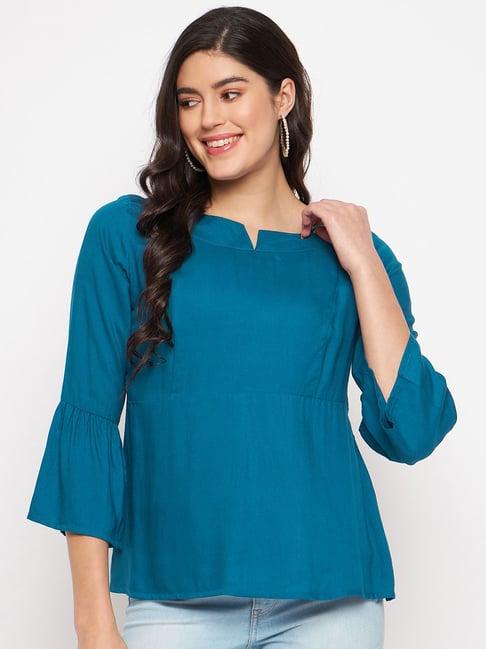 brinns teal top