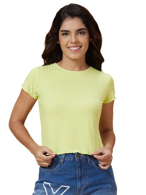 globus yellow striped top