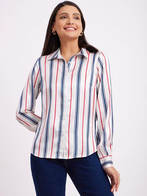 fablestreet multicolor striped shirt