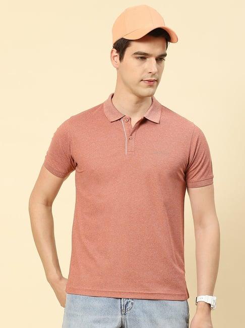 cloak & decker by monte carlo red regular fit polo t-shirt