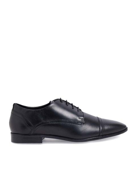 aldo men's black derby shoes