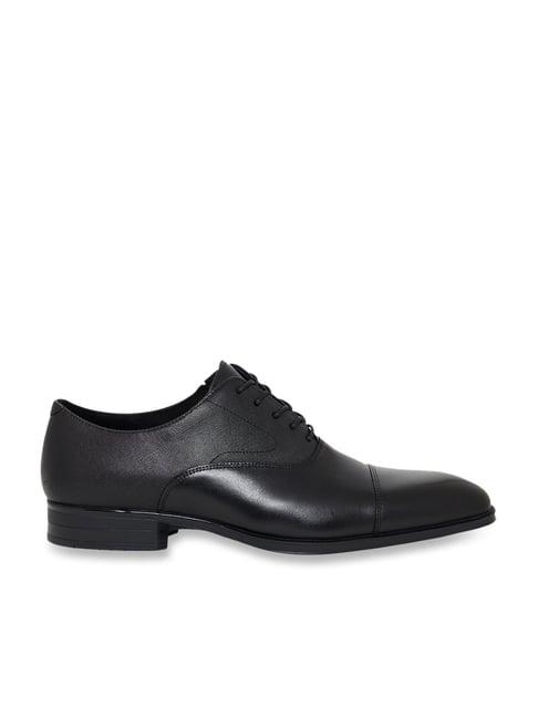 aldo men's black oxford shoes