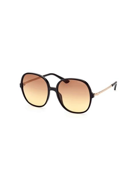 guess brown square sunglasses for women