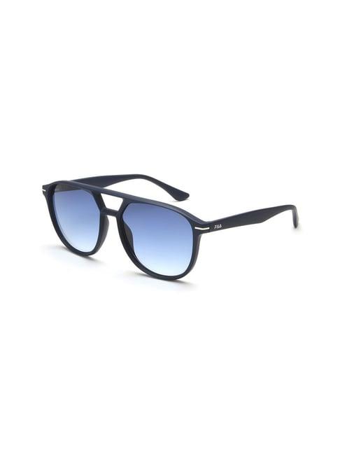 fila blue square sunglasses for men