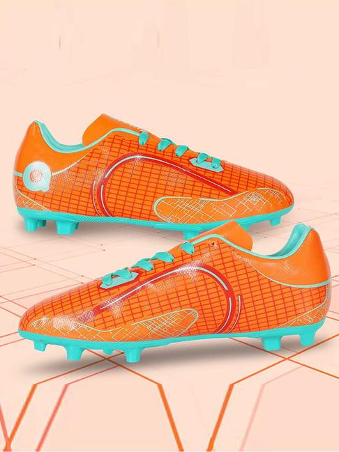 aivin men's champion orange football shoes