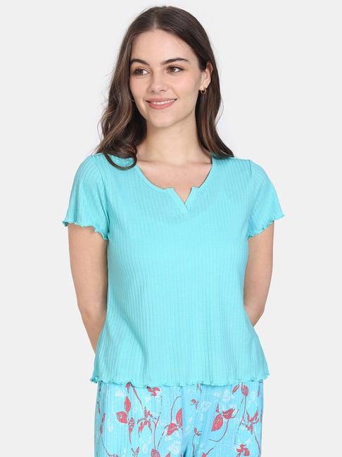 zivame turquoise top