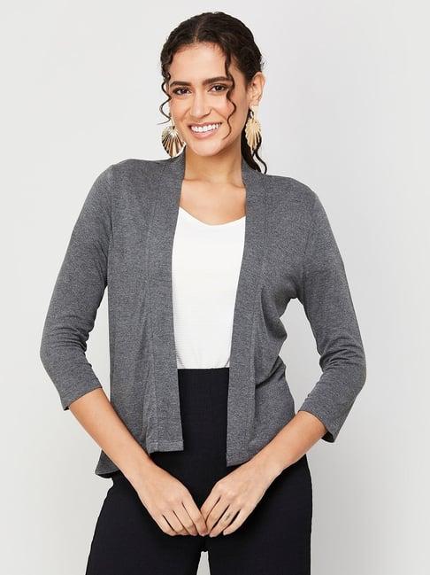 code by lifestyle grey plain shrug