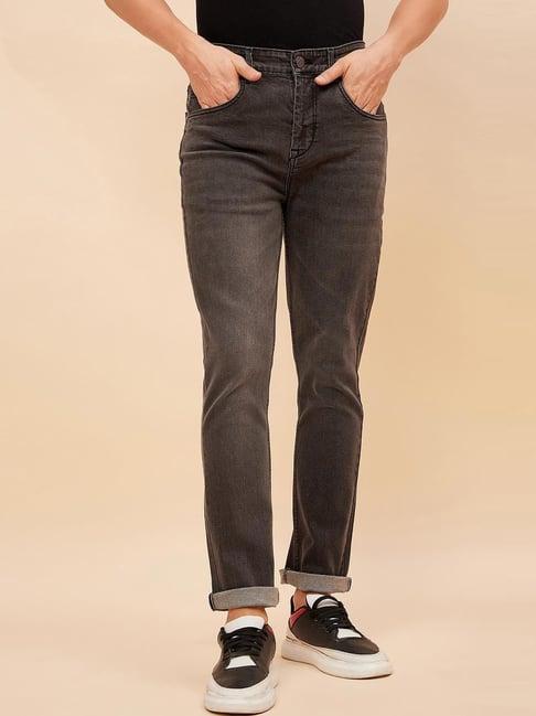 high star greyish black cotton comfort fit jeans