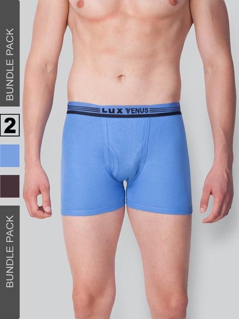 lux venus assorted cotton trunks - pack of 2