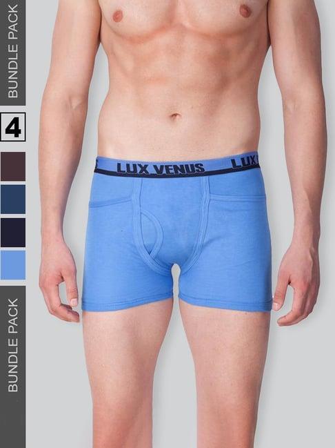 lux venus assorted cotton trunks - pack of 4