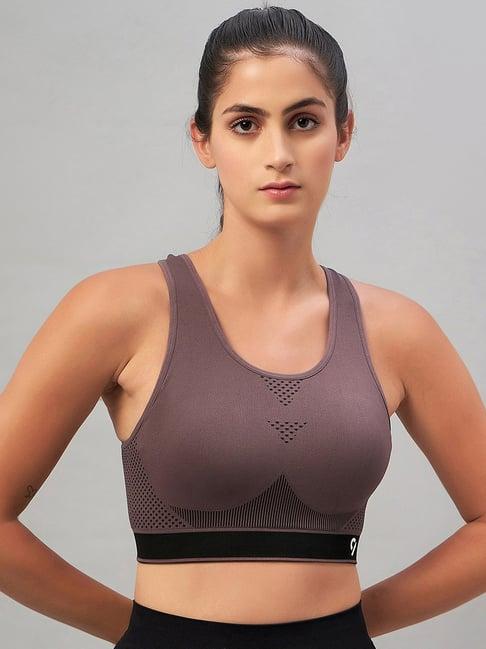 c9 airwear brown full coverage sports bra