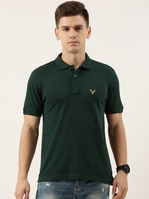 ivoc eden green regular fit polo t-shirt