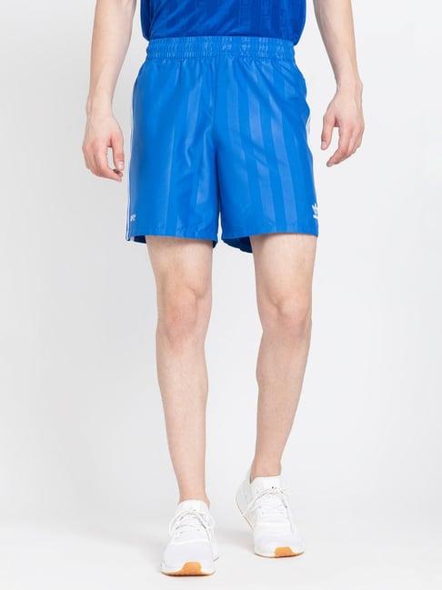 adidas originals x manchester united 88-90 blue regular fit sports shorts