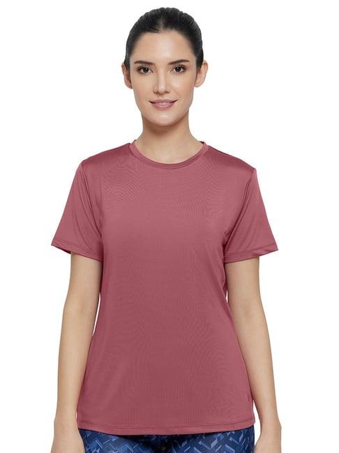 amante dusty pink regular fit sports t-shirt