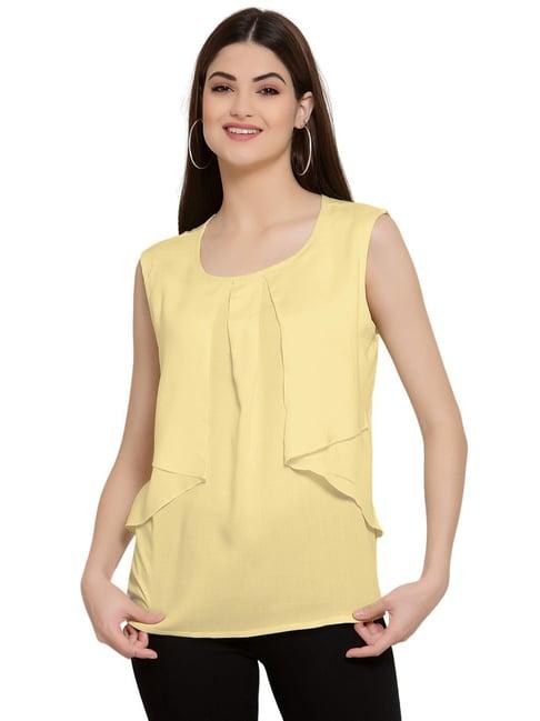 patrorna gold regular fit top