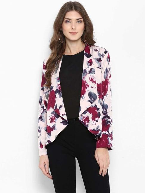 purys pink printed shrug