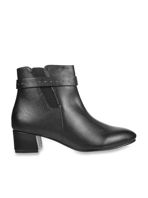 metro women's black chelsea boots