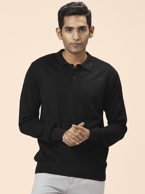 byford by pantaloons black regular fit sweater