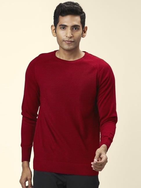 byford by pantaloons red regular fit sweater