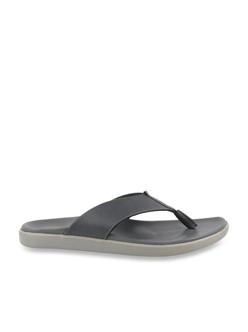 medifeet men's grey thong sandals