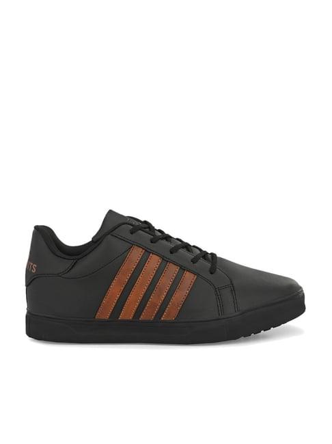 off limits men's black casual sneakers