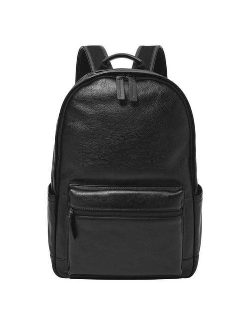 fossil buckner 16.01 ltrs black medium backpack