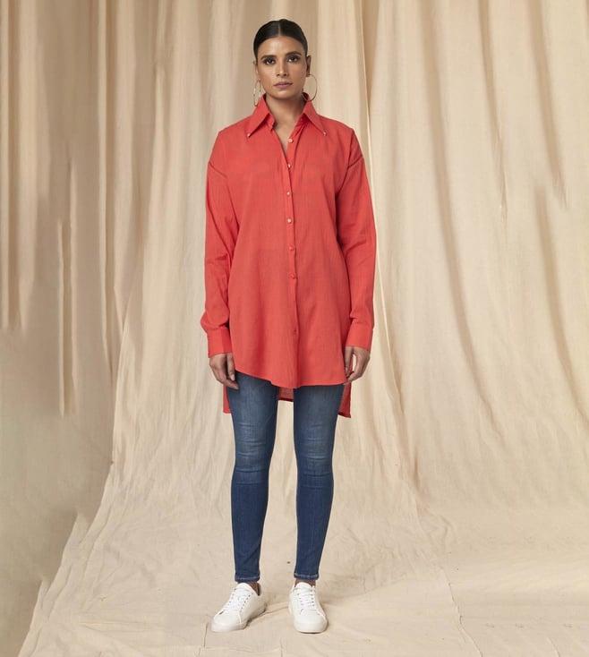 masaba red emily slogan shirt