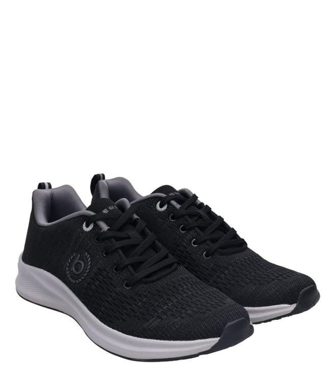 bugatti men's takka knitted black sneakers