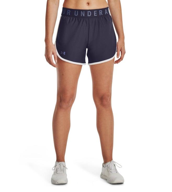 under armour train blue loose fit training shorts