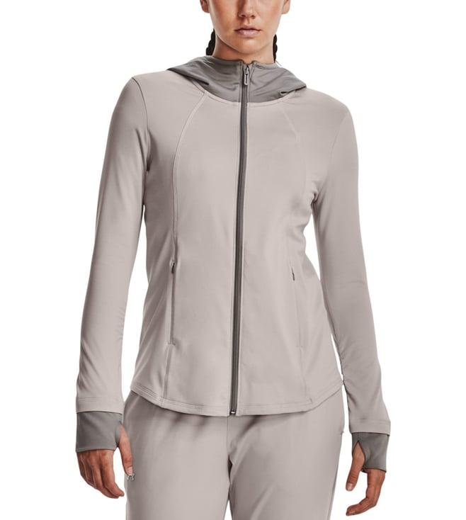 under armour meridian grey regular fit training jacket