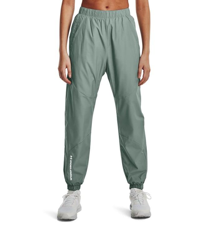 under armour rush opal green loose fit training joggers