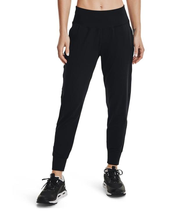 under armour meridian black slim fit training joggers