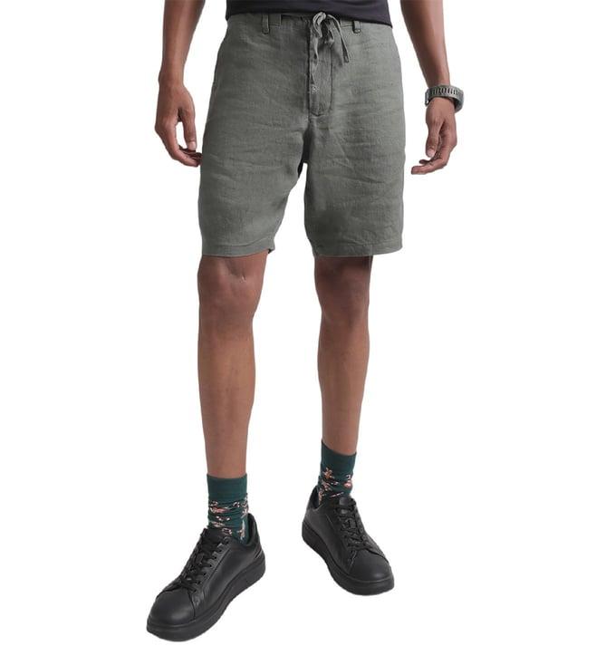 gant green relaxed fit shorts