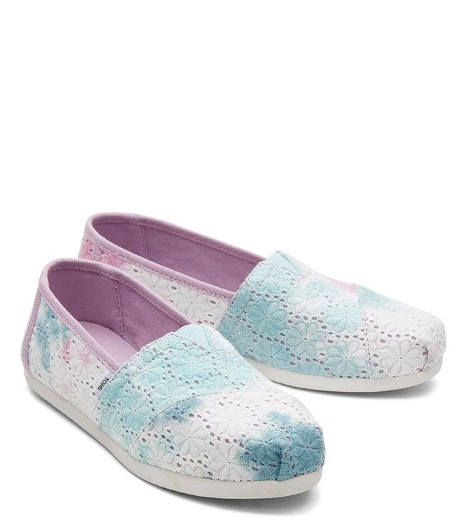 toms women's multicolor slip on sneakers