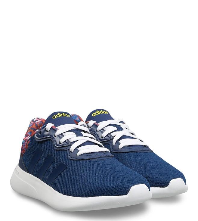 adidas women's qt racer 3.0 blue sneakers