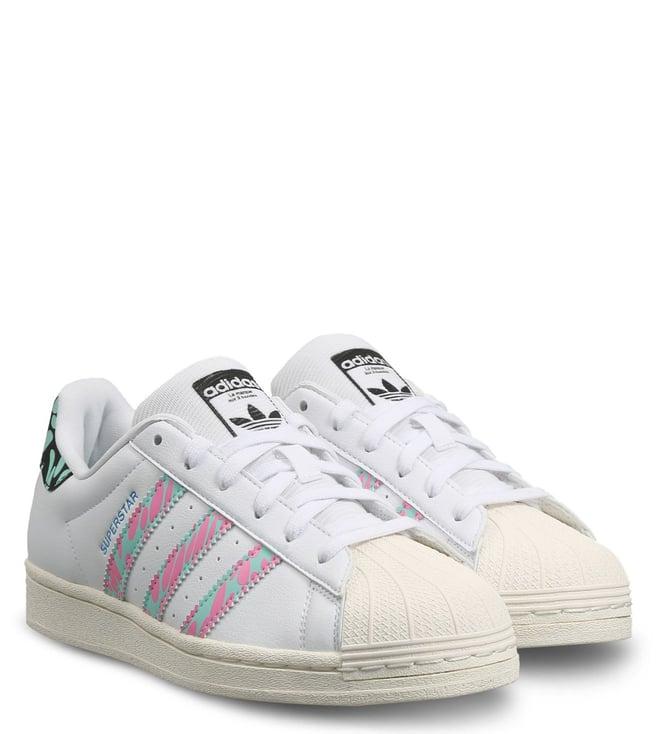 adidas originals women's superstar white sneakers