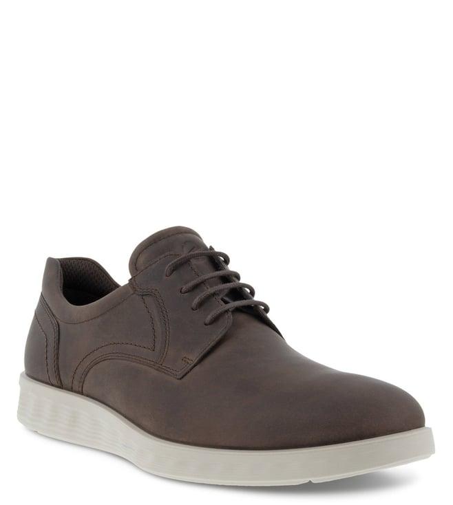 ecco men's s lite hybrid coffee derby shoes