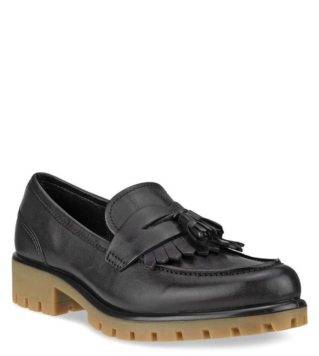 ecco women's modtray black moccasins