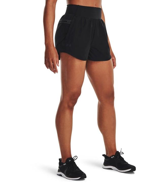 under armour black loose fit shorts