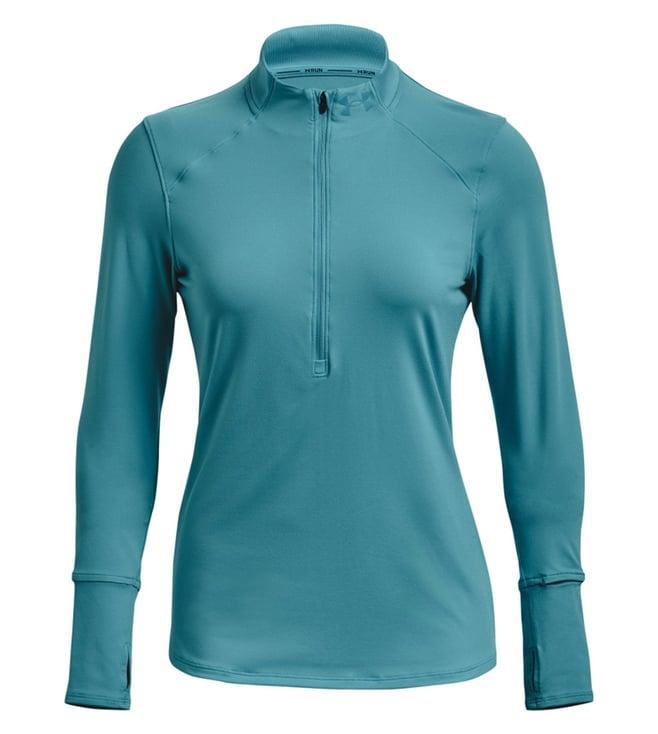 under armour blue qualifier run regular fit top