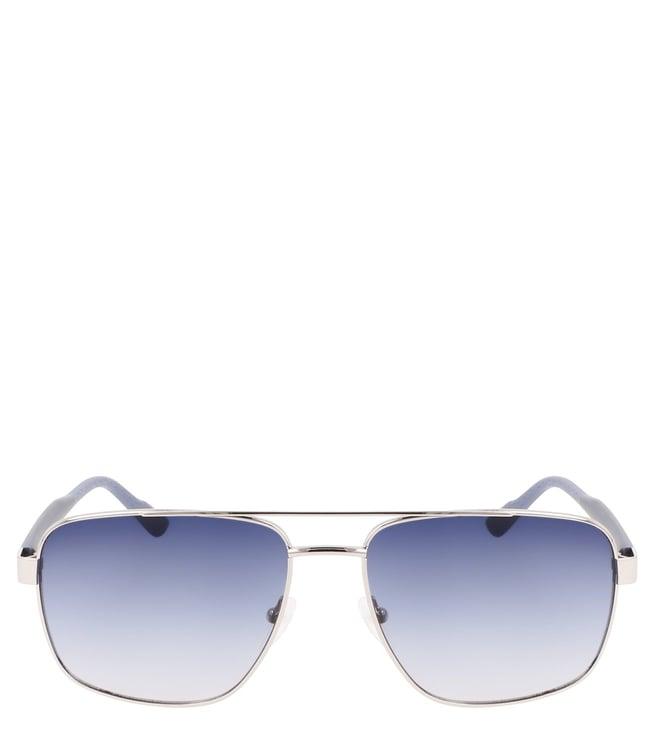 calvin klein ck 22114 438 60 s uv protection aviator sunglasses for men