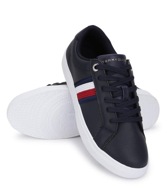 tommy hilfiger women's essential space blue sneakers