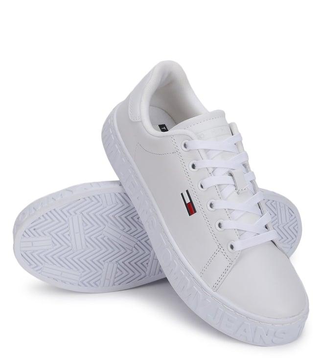 tommy hilfiger women's white sneakers