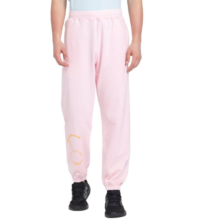 adidas pink printed asmc gd regular fit trackpants