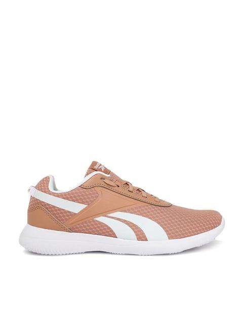 reebok women's stridium 2.0 peach walking shoes